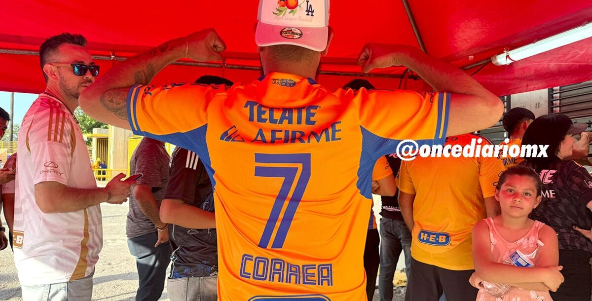 liga mx, apertura 2025, jornada 2, tigres, juárez, color, universitario, aficionados, playera número siete