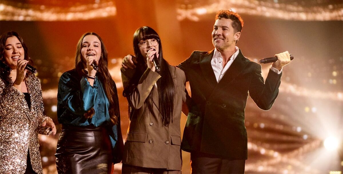 Televisión, David Bisbal, La Voz Kids España, homenaje, final, Lola Índigo, Edurne, Manuel Turizo