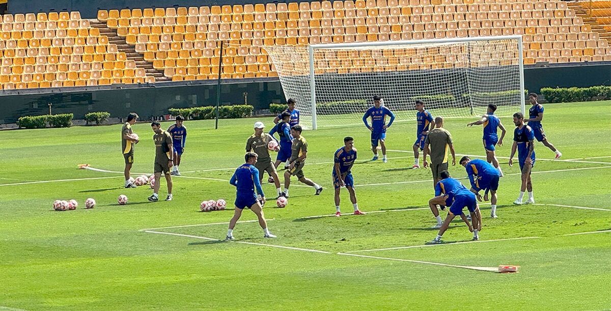 Tigres, Guido Pizarro, Bernardo Parra, Jesús Angulo, Toluca, Diablos, Liga MX, Apertura 2025, Jornada 3, entrenamiento