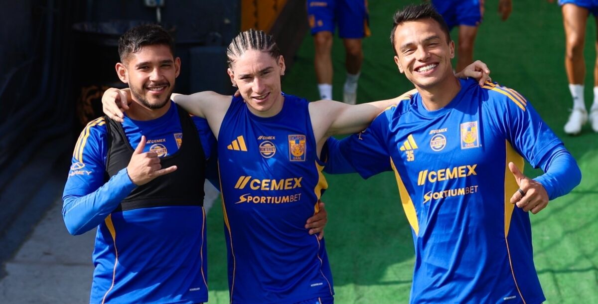 Tigres, entrenamiento, Toluca, Jesús Angulo, Bernardo Parra, Liga MX