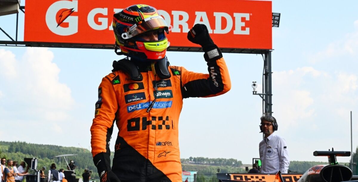 Fórmula 1, carrera sprint, Bélgica, Óscar Piastri, Lando Norris, Max Verstappen, McLaren