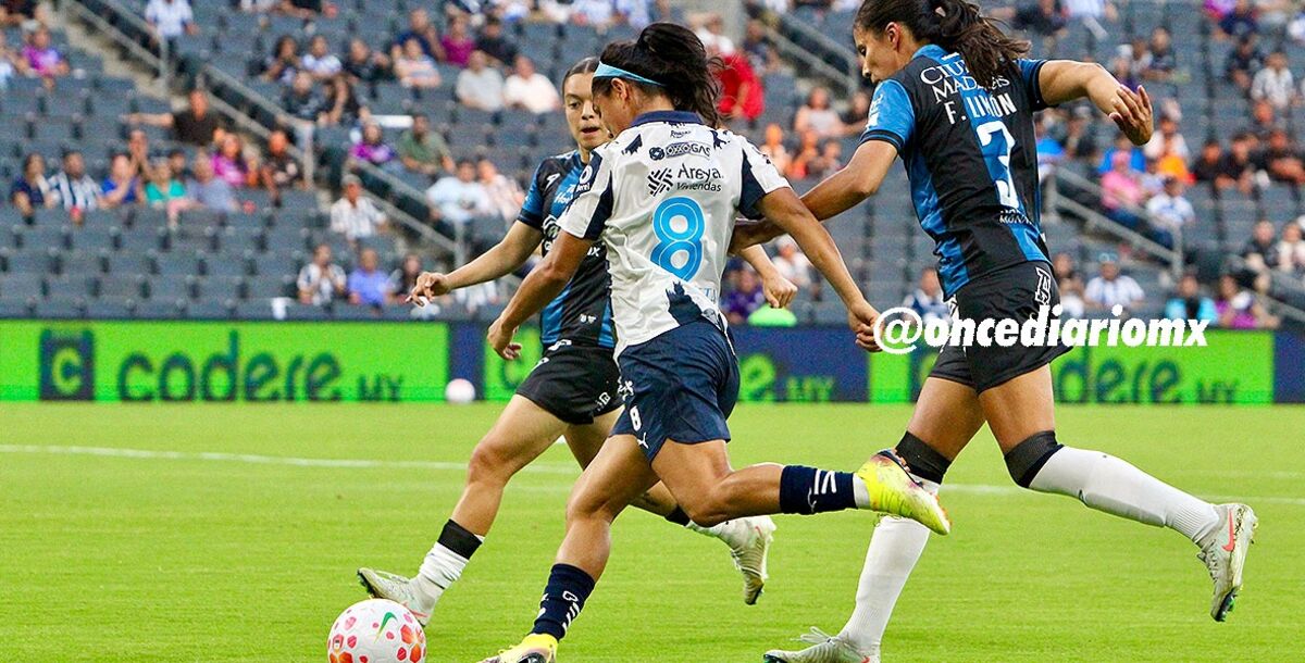 Rayadas, Querétaro, Gallos Femenil, Liga MX Femenil, Apertura 2025, Jornada 3, Estadio BBVA, minuto a minuto, en vivo, crónica, resultado, goles