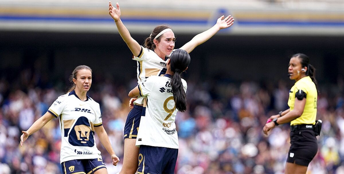 Pumas, Necaxa, Centellas, Liga MX Femenil, Apertura 2025, Jornada 3, Estadio Olímpico Universitario, en vivo, crónica, resultado, goles