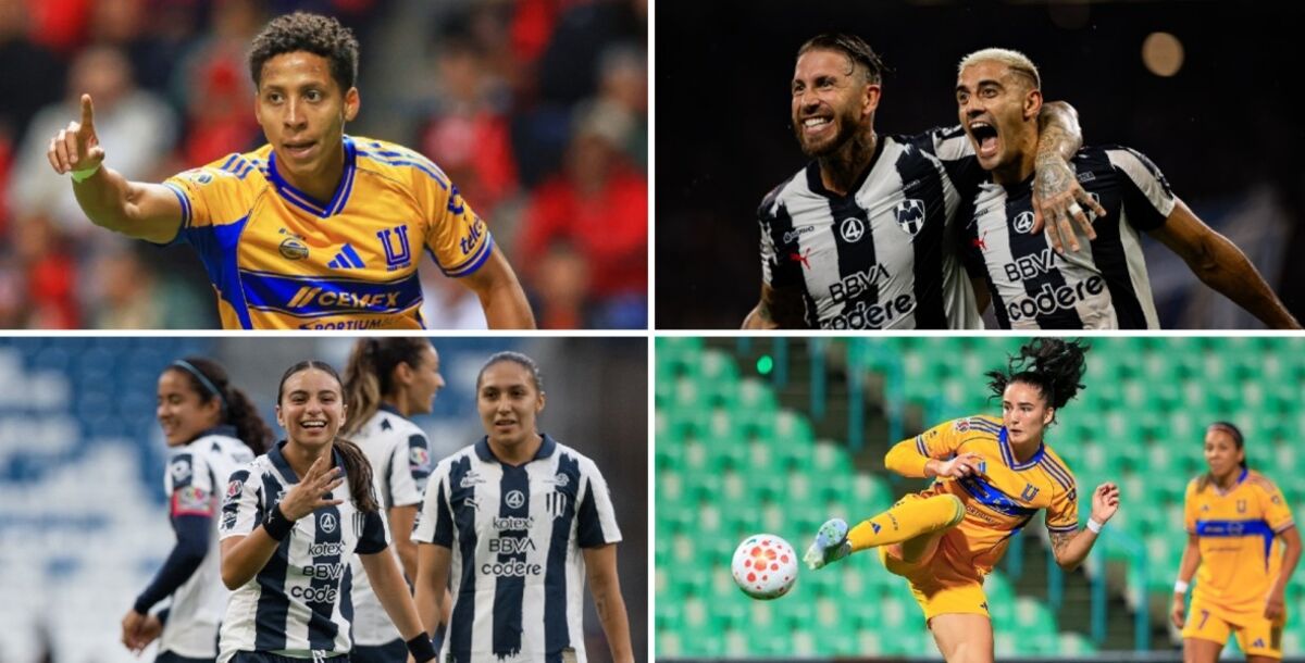 Tigres, Rayados, Tigres Femenil, Rayadas, triunfo, Monterrey, Nuevo León, Liga MX, Burkanroad, Diana Ordóñez, Nico Ibáñez, Germán Berterame