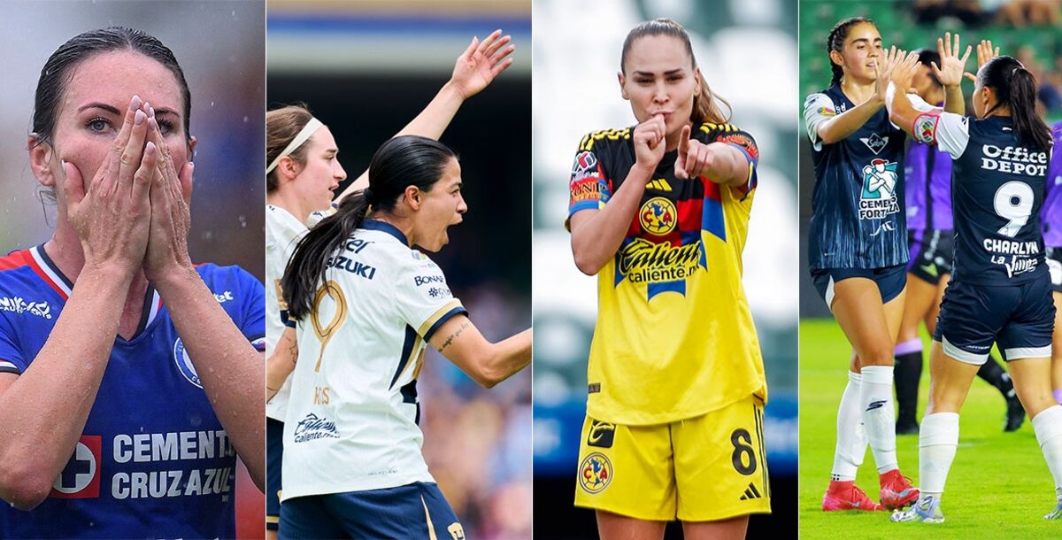 Liga MX Femenil, Apertura 2025, Jornada 3, América, Pumas, Atlético de San Luis, Necaxa, Mazatlán, Necaxa, León, resumen, goles