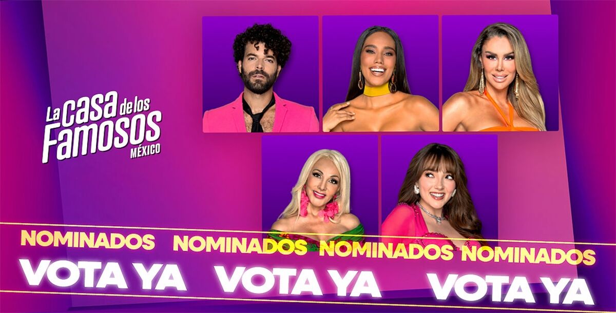 Televisión, la casa de los famosos México, tensión, drama, nominados