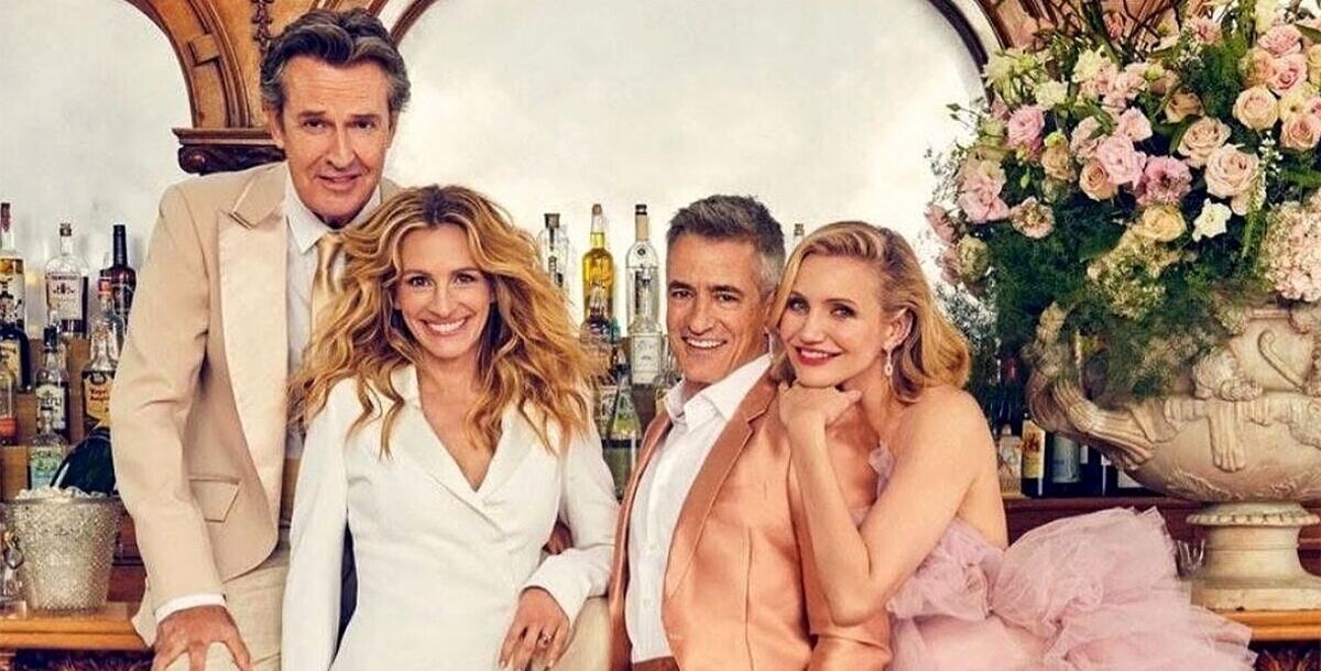 Cine, la boda de mi mejor amigo, los noventa, Julia roberts, Cameron Diaz, secuela