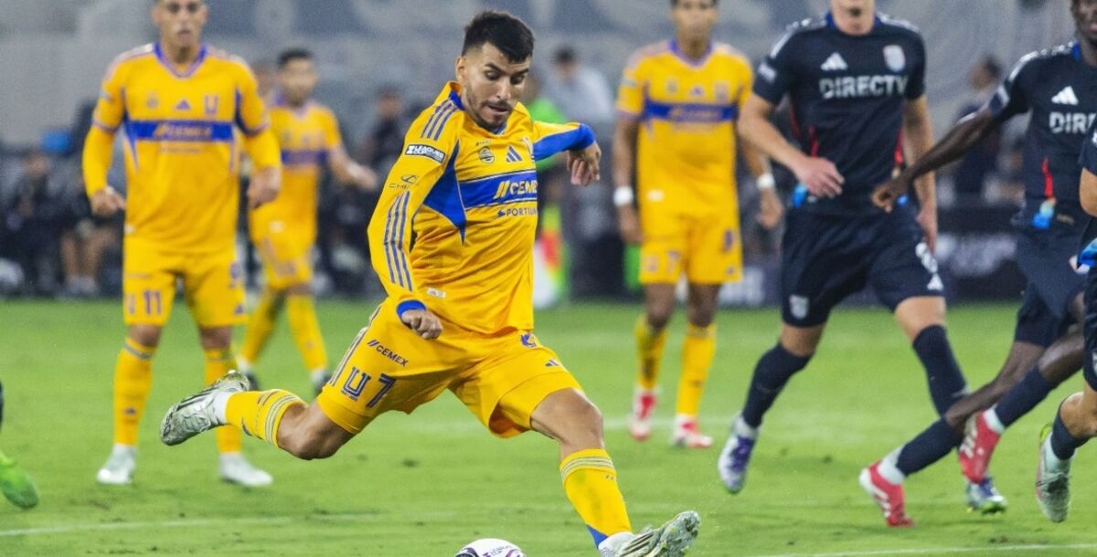 Tigres, Ángel Correa, goles, doblete, líder de goleo, Leagues Cup, Houston Dynamo, San Diego
