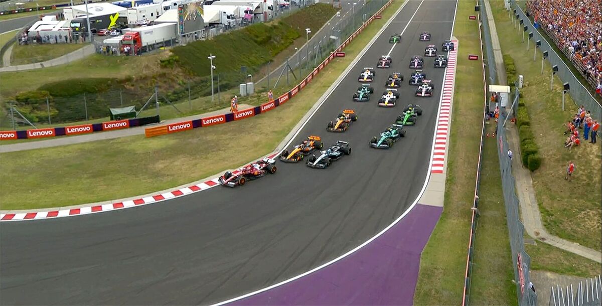 F1, Fórmula 1, Gran Premio de Hungría, Budapest, Hungaroring, carrera, Oscar Piastri, Lando Norris, Max Verstappen, McLaren, Red Bull, Mercedes, Ferrari