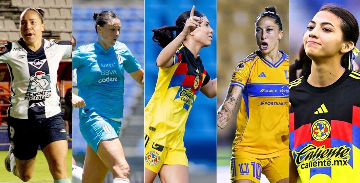 Liga MX Femenil, tabla de goleo, Charlyn Corral, Montserrat Saldivar, Kiana Palacios, Jennifer Hermoso, Emily Gielnik