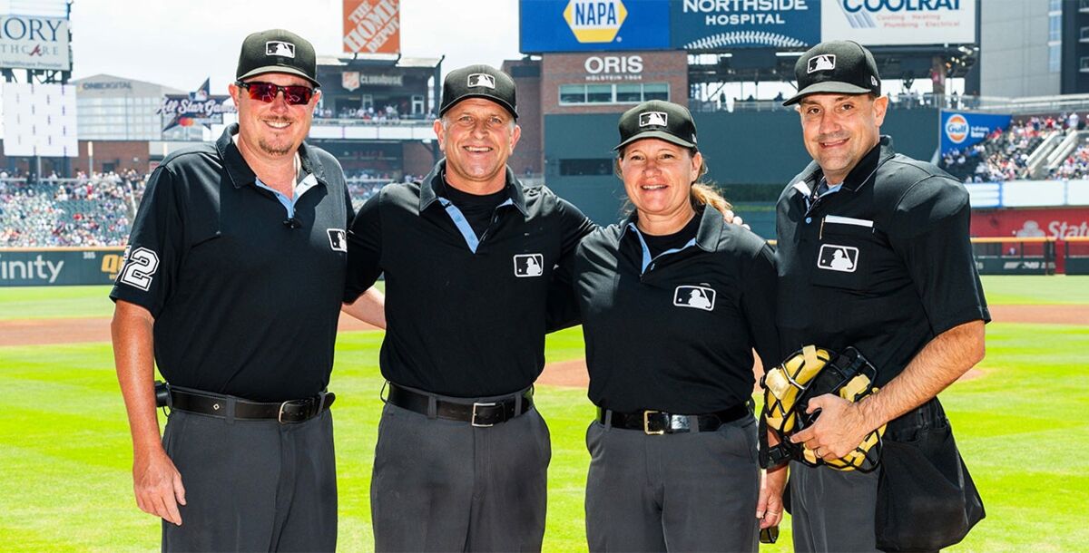 Beisbol, MLB, Grandes Ligas, Jen Pawol, Marlins, Bravos, Miami, Atlanta, ampayer, umpire