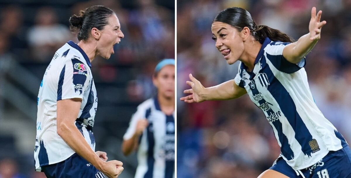 Rayadas, Emily Gielnik, Allison Veloz, goles, asistencias, Liga MX Femenil