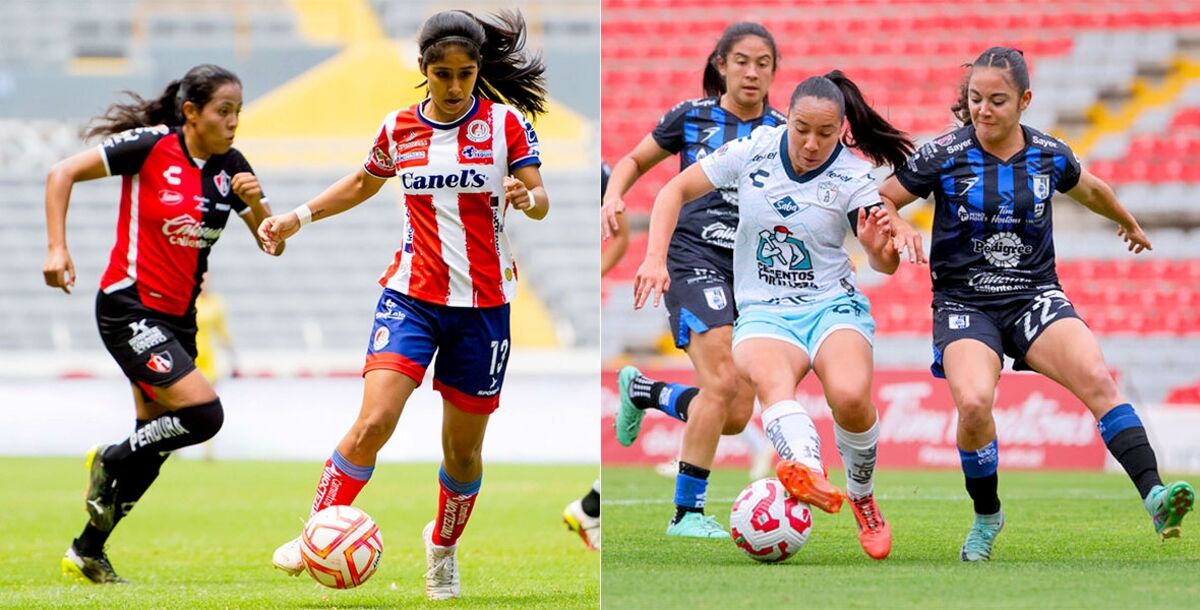 Liga MX Femenil, Apertura 2025, Jornada 6, Atlético de San Luis, Atlas, Querétaro, Pachuca, previa
