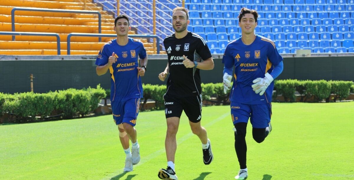 Tigres, entrenamiento, Uriel Antuna, Jesús Angulo, Liga MX, América, jornada 5