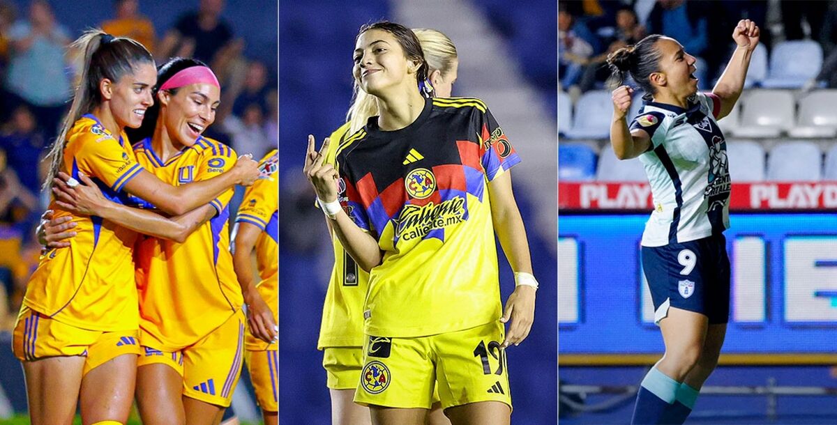 Liga MX Femenil, Apertura 2025, Jornada 6, América, Tigres Femenil, Toluca, Charlyn Corral, Montserrat Saldívar