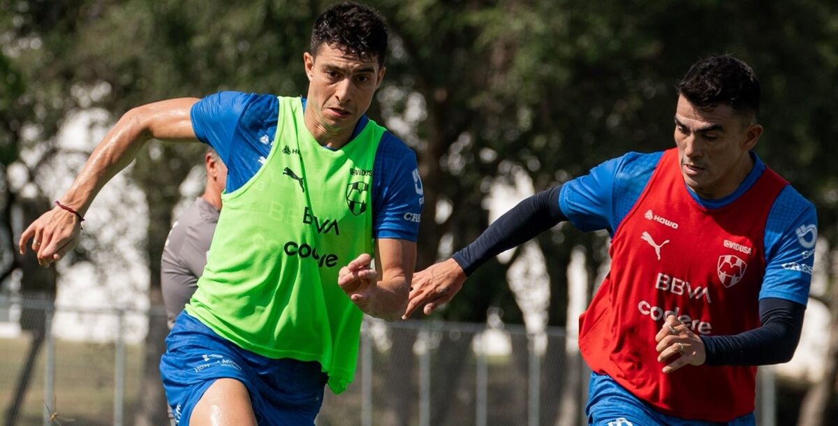 Rayados, entrenamiento, El Barrial, equipo, completo, Roberto de la Rosa, Domènec Torrent