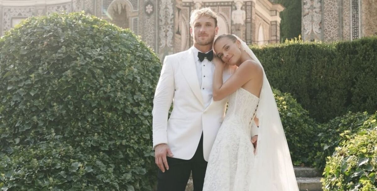 Logan Paul, Nina Agdal, boda Logan Paul, Lago Como, Italia, Jake Paul, WWE,  