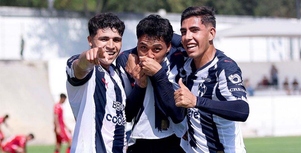 Rayados, Mazatlán, Cañoneros, Monterrey, Sub 21, Sub 19, Liga MX, Apertura 2025, Jornada 5, Fuerzas Básicas, crónica, resultado, goles, Esteban Landazabal, Isaác Moreno