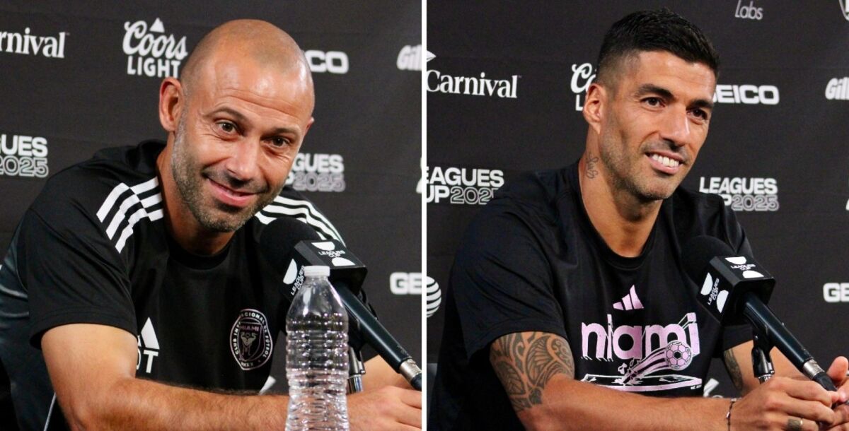 Inter Miami, Javier Masherano, Luis Suárez, conferencia, Tigres, Leagues Cup, Cuartos de Final, Ángel Correa