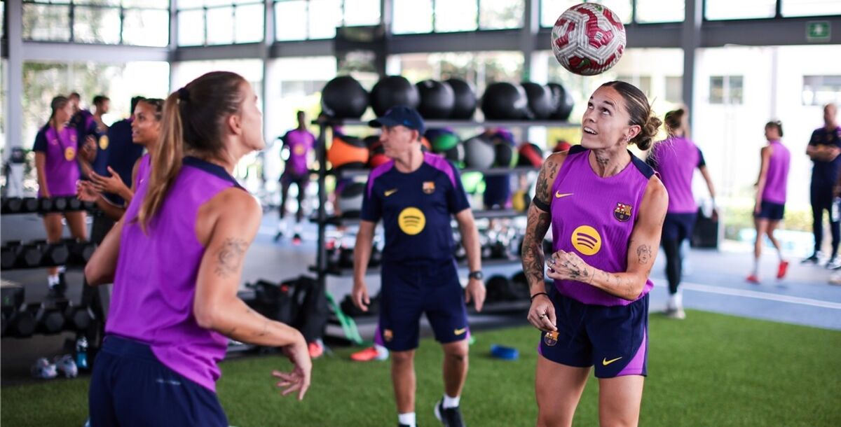 FC Barcelona Femenino, Duelo de las Estrellas, Liga MX, entrenamiento, Coapa, América