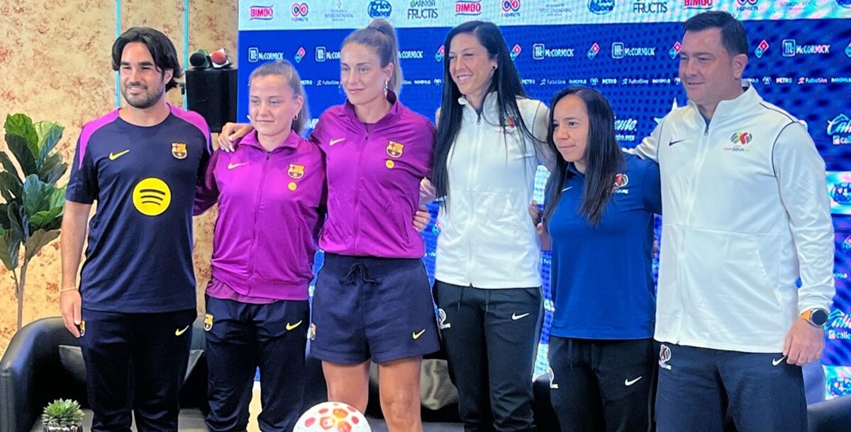 Duelo de Estrellas, Alexia Putellas, Claudia Pina, FC Barcelona Femenino, Charlyn Corral, Pachuca 