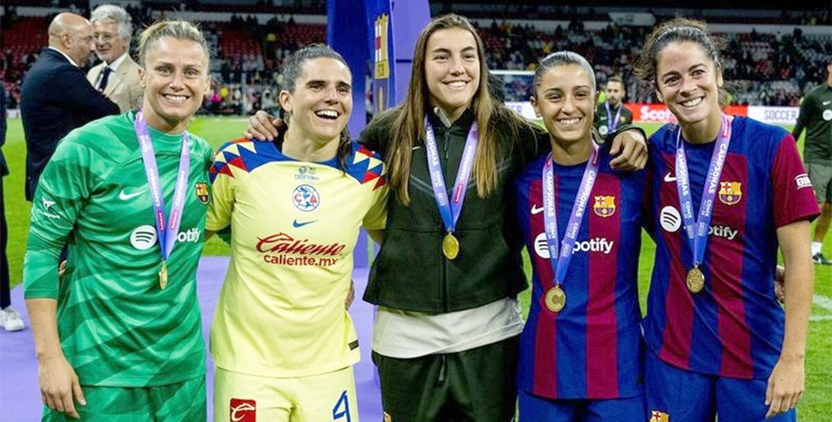 Duelo de Estrellas, FC Barcelona Femenil, Liga MX Femenil, Jennifer Hermoso, Andrea Pereira, Sandra Paños, Bruna Vilamala, Irene Guerrero, Lucía García, reencuentros azulgranas