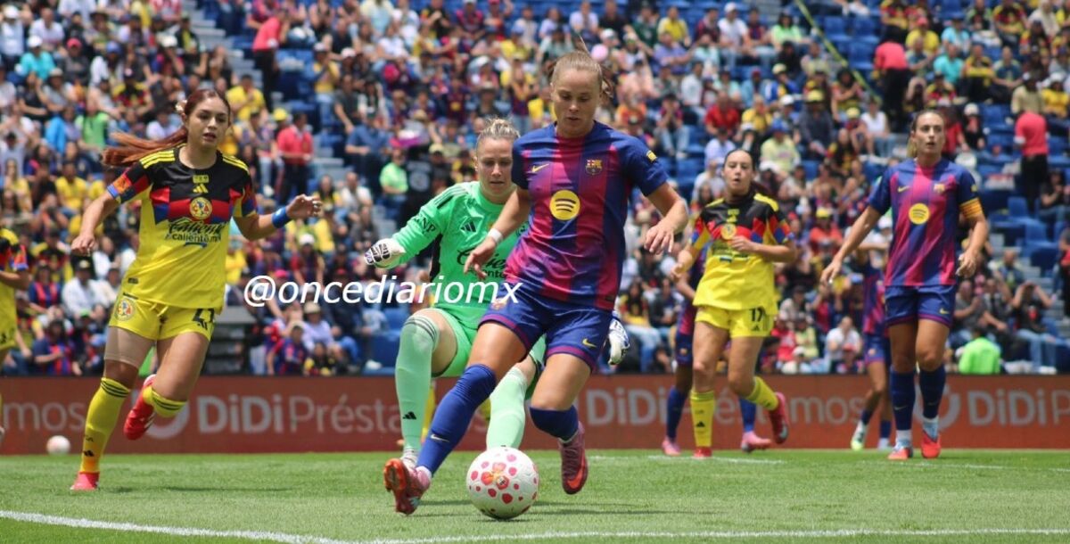 FC Barcelona Femenino, América Femenil, camp3onas tour, Ciudad de los deportes, en vivo, minuto a minuto, crónica