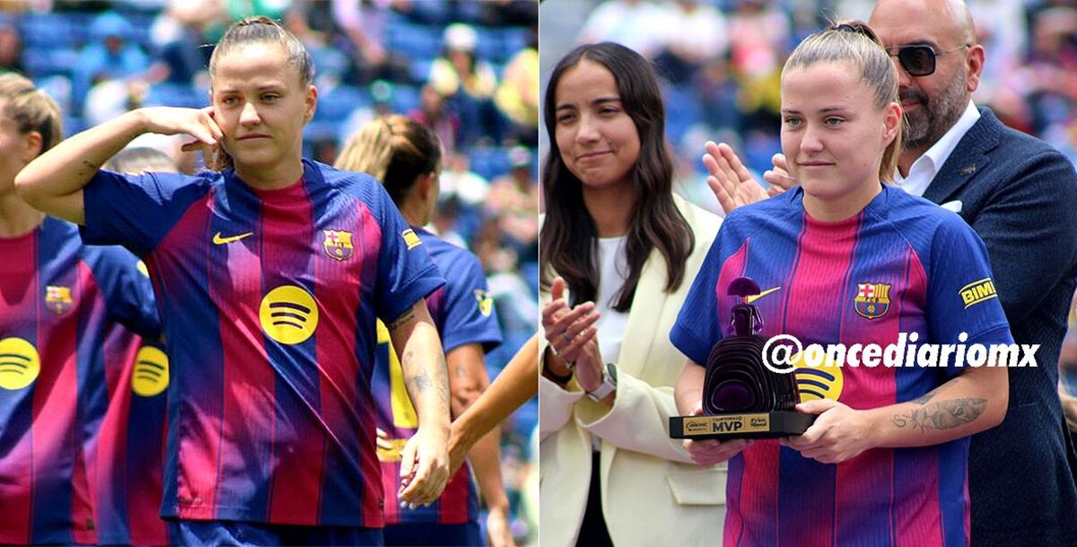 Claudia Pina, FC Barcelona Femenil, México, América, Tigres Femenil, Chivas, goles, MVP