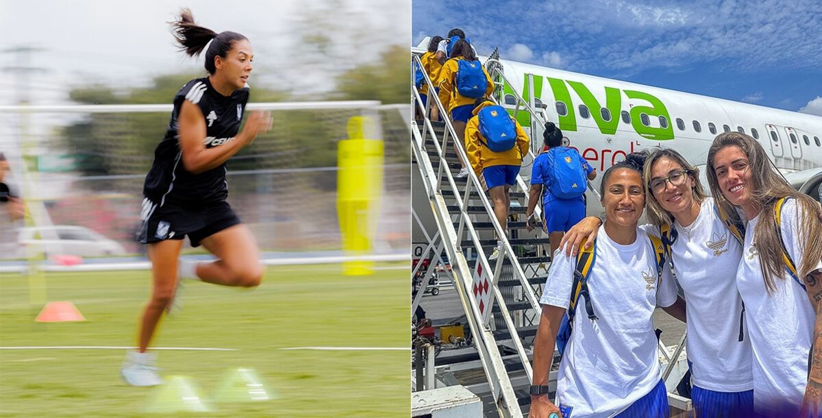 Tigres Femenil, Querétaro, Gallos Femenil, Liga MX Femenil, Apertura 2025, Jornada 8, entrenamiento