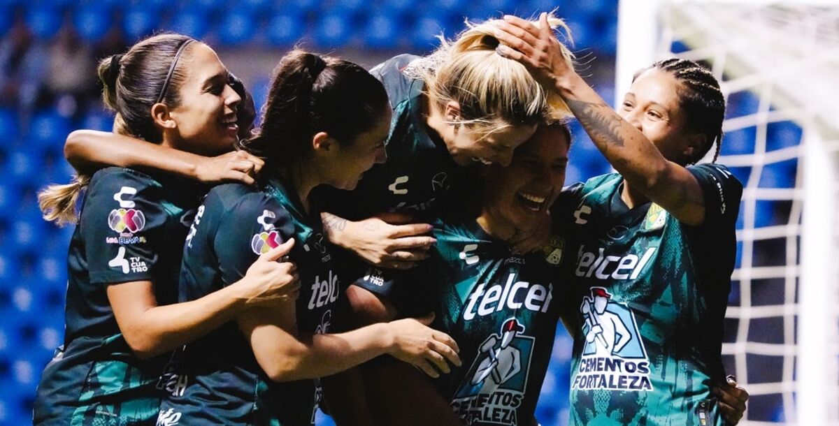 Puebla Femenil, León Femenil, Jornada 8, Estadio Cuauhtémoc, crónica, resultado, goles,