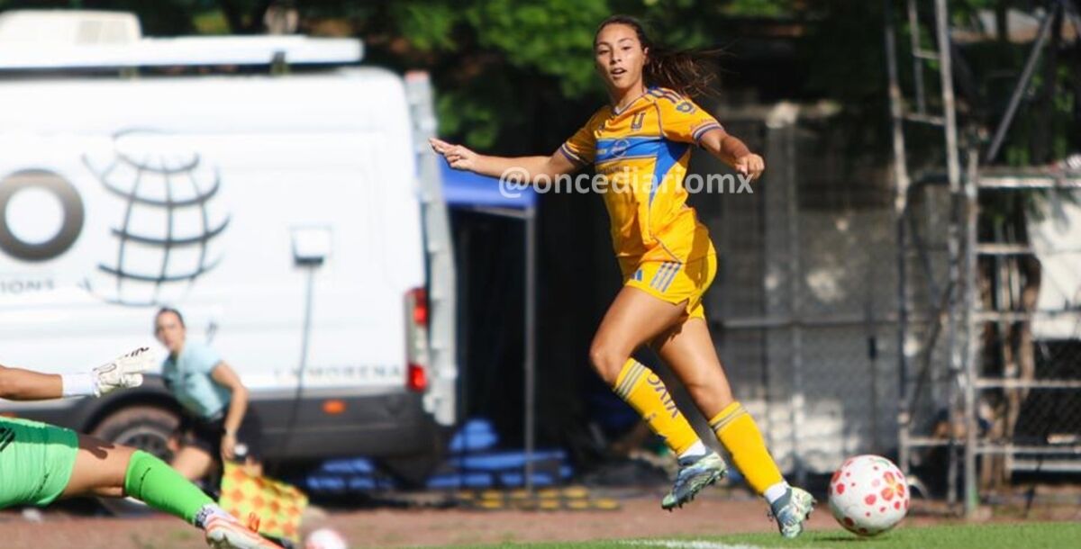 Bárbara Olivieri, Tigres Femenil, asistencia, cambio, gol, Diana Ordóñez