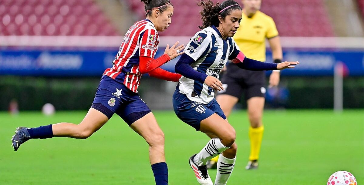 Chivas Femenil, Rayadas, Guadalajara, Liga MX Femenil, Apertura 2025, Jornada 8, Estadio Akron, crónica, resultado, goles