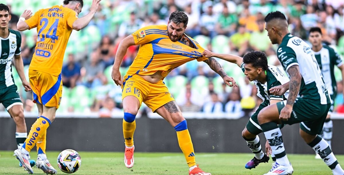 Tigres, Santos, Guerreros, historial, Liga MX, Apertura 2025, Jornada 7, resultados del Santos vs. Tigres