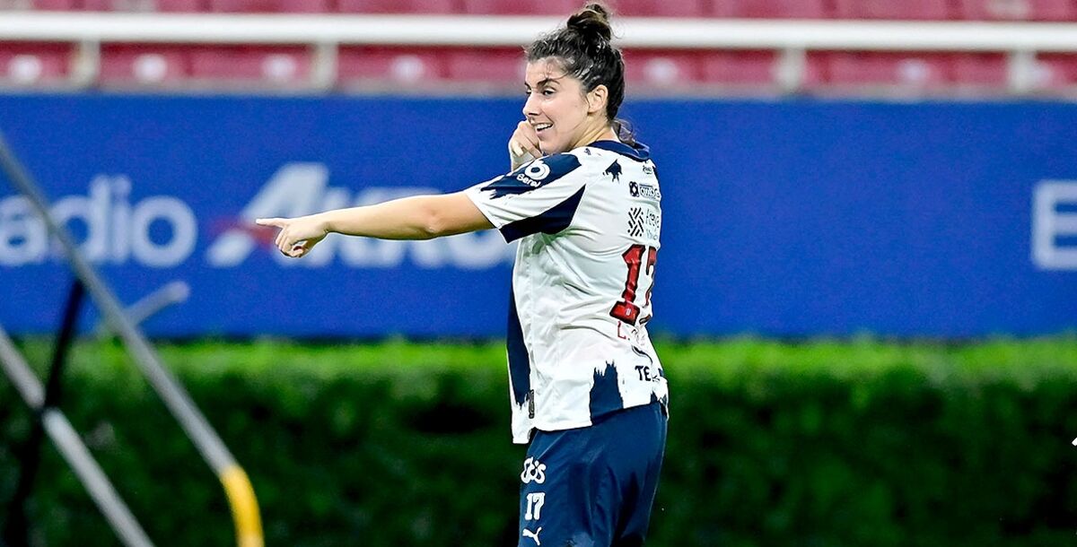 Rayadas, Lucía García, goles, Liga MX, Apertura 2025, España, Eurocopa Femenil, cinco goles