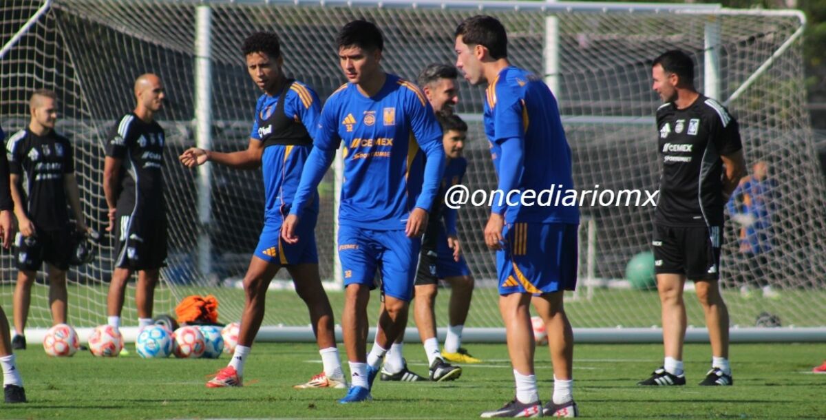 Tigres, entrenamiento, CET, fecha fifa, Jesús Garza, Javier Aquino, Juan Purata, Diego Lainez, Tri