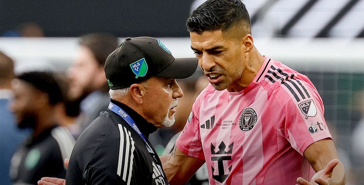 Leagues Cup, Luis Suárez, Sergio Busquets, Tomás Avilés, Steven Lenhart, Final, Seattle Sounders, Inter Miami, bronca, castigo