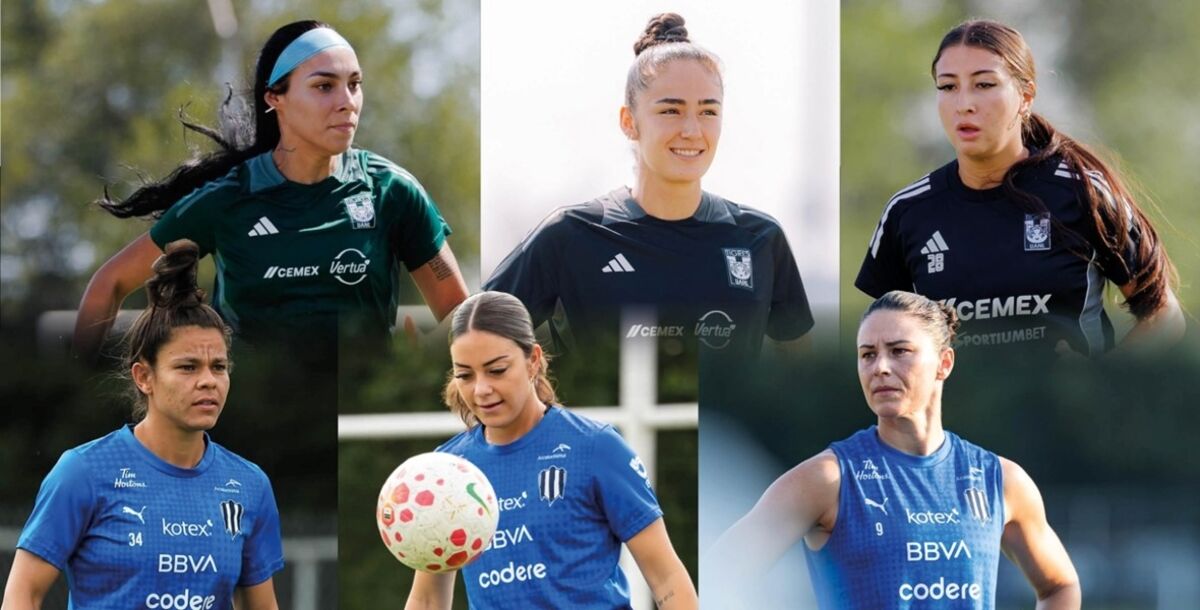 Clásico Nacional Femenil, Tigres Femenil, Rayadas, debut, Sabrina Enciso, Diana Ordóñez, Dilary Heredia, Emily Gielnik, Allison Veloz, Day Silva, Paola Manrique
