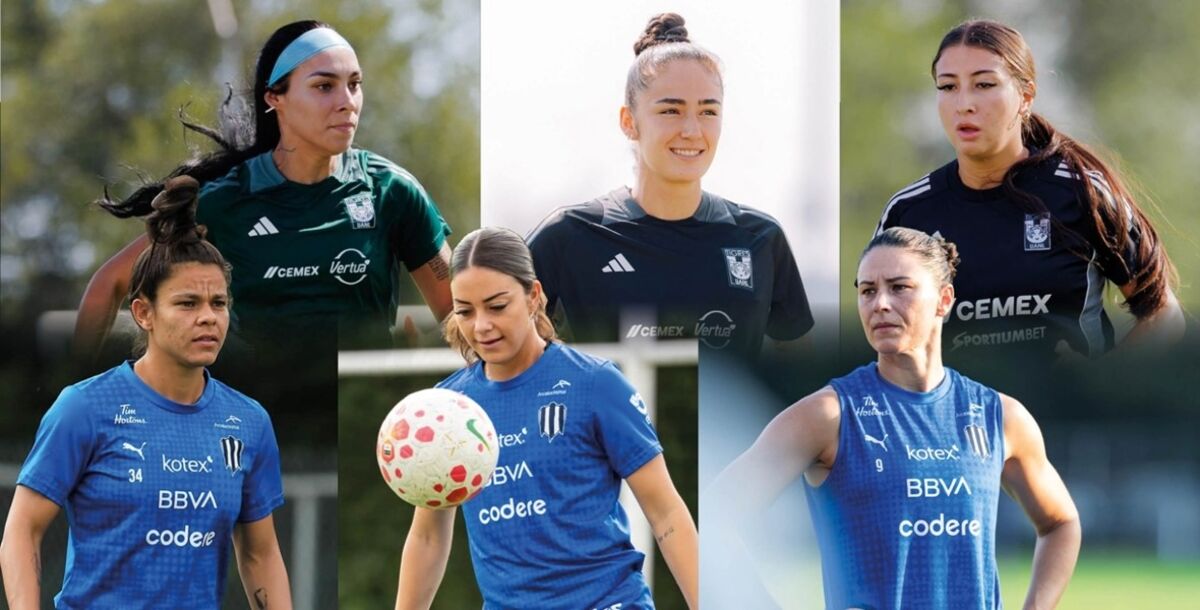 Clásico Nacional Femenil, Tigres Femenil, Rayadas, debut, Sabrina Enciso, Diana Ordóñez, Dilary Heredia, Emily Gielnik, Allison Veloz, Day Silva, Paola Manrique