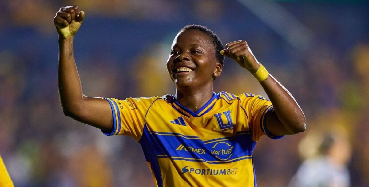 Thembi Kgatlana, Tigres Femenil, protagonista, Rayadas, Clásico Nacional Femenil,  