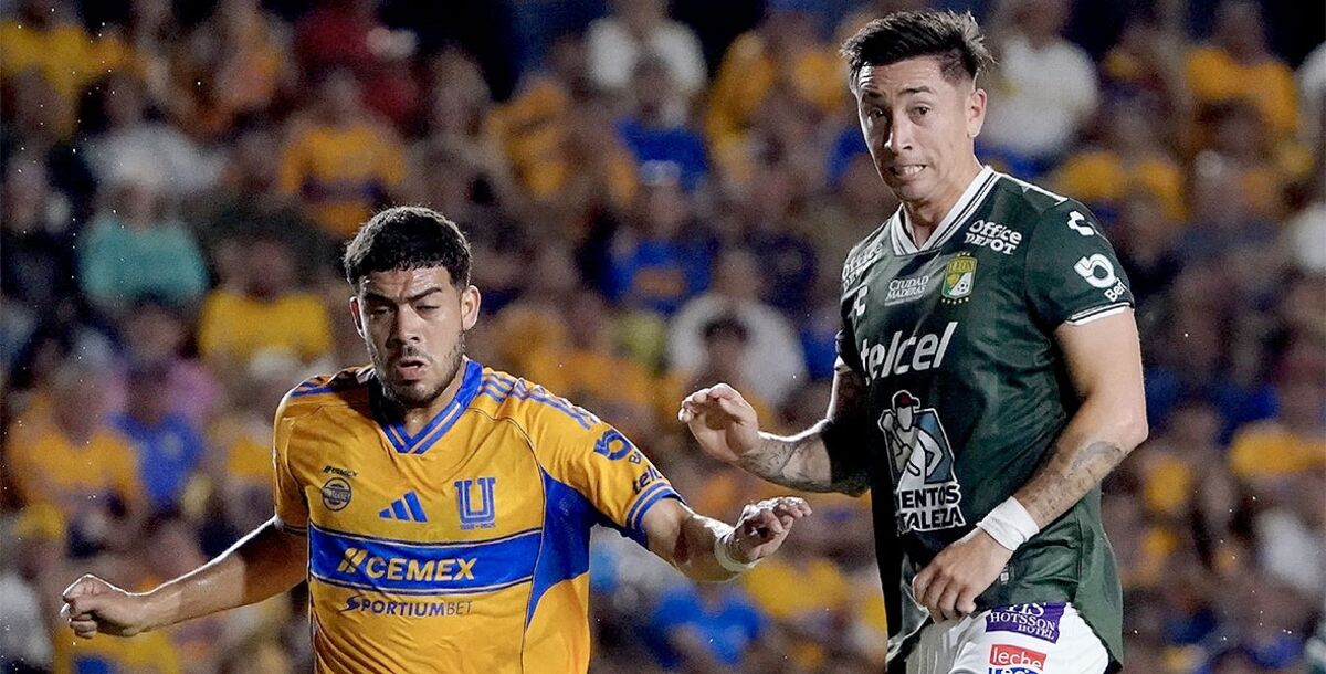 Tigres, León, Liga MX, Apertura 2025, Jornada 8, Estadio Universitario, crónica, resultado, goles
