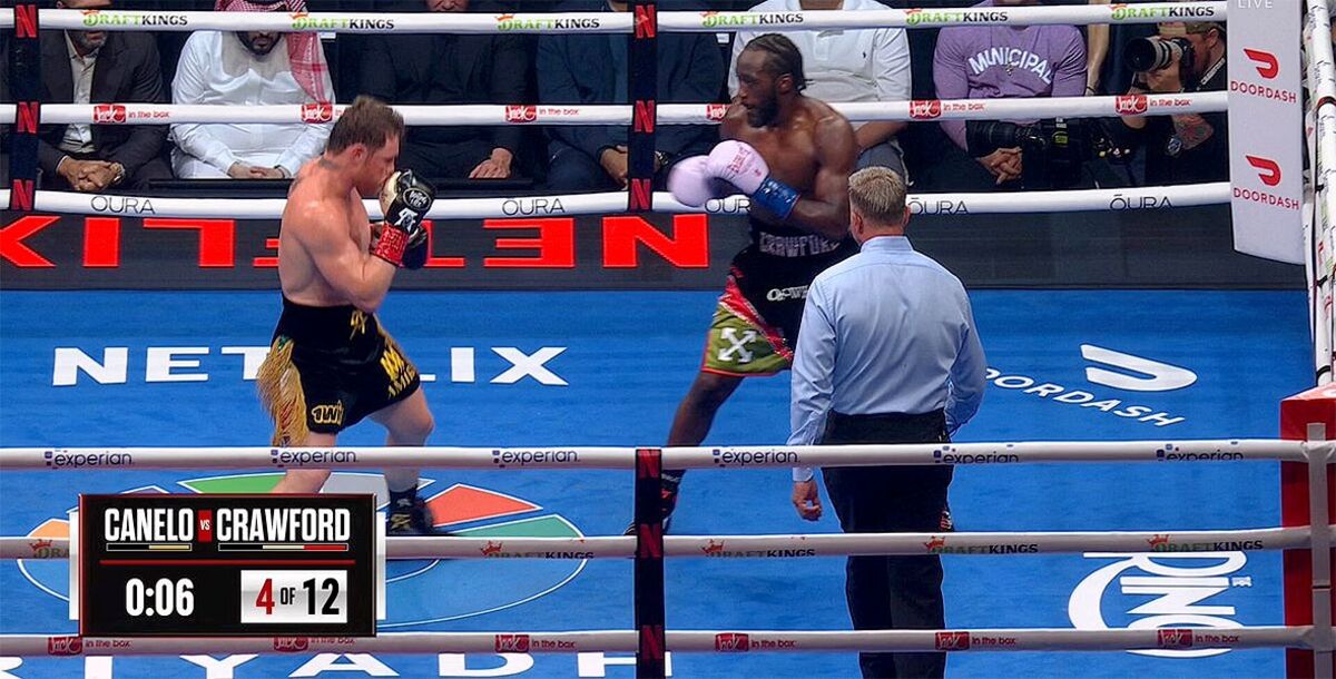 Box, Boxeo, Saúl Canelo Álvarez, Terence Crawford, supermedianos, Las Vegas, Nevada, pelea, Canelo vs. Crawford, Netflix