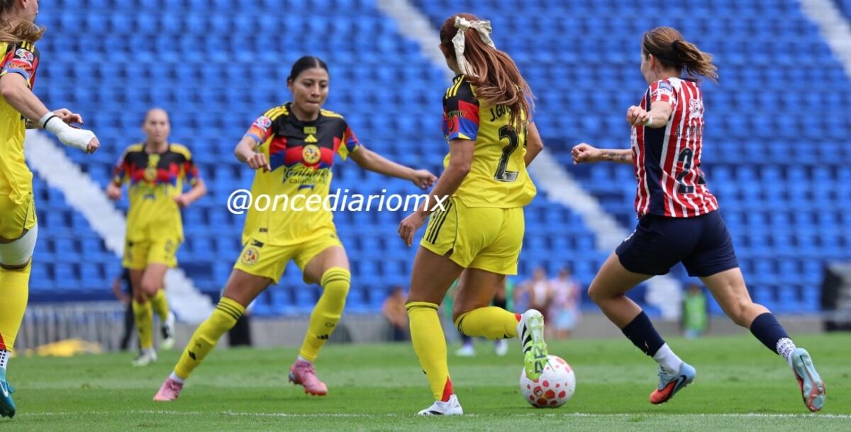 América, Chivas Femenil, Clásico, Ciudad de los Deportes, Liga MX Femenil, en vivo, minuto a minuto, crónica
