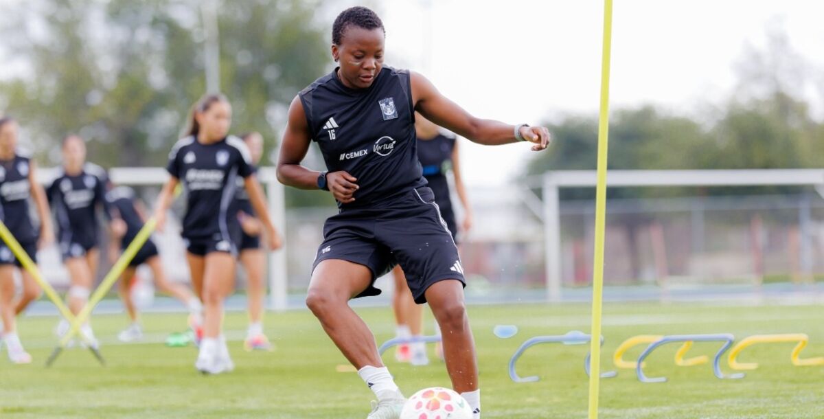 Tigres Femenil, entrenamiento, Cedeco, Juárez, Bravas, Liga MX Femenil, Ève Périsset, Stephany Mayor
