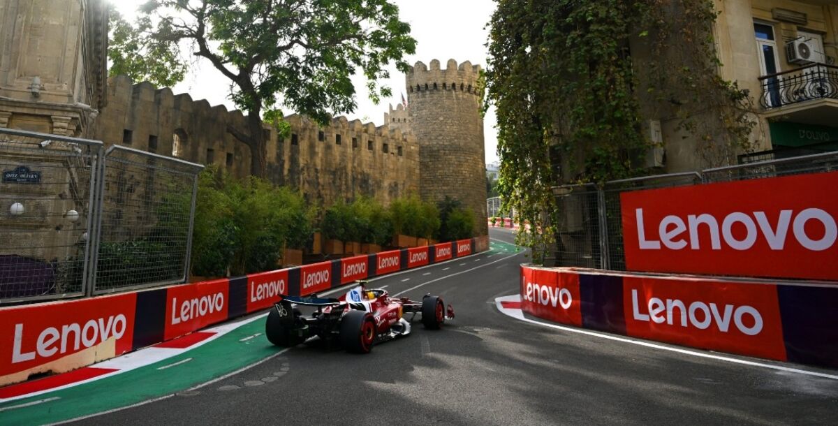 Fórmula 1, GP de Azerbaiyán, practicas libres, Bakú, circuito urbano, Lando Norris, Charles Leclerc, Lewis Hamilton