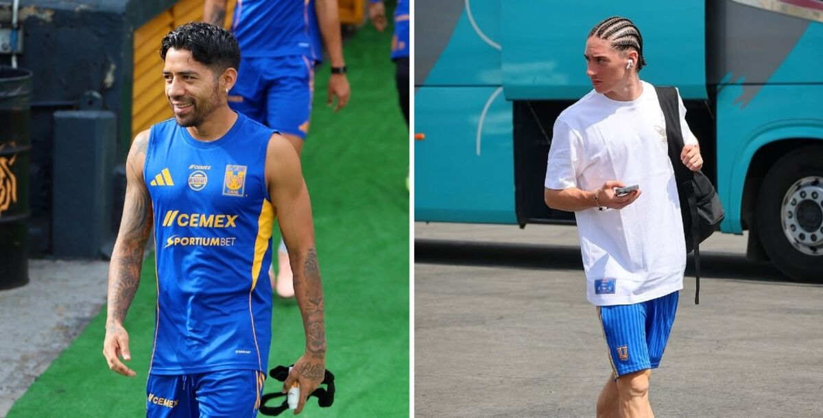 Tigres, Gignac, Javier Aquino, Marcelo Flores, Diego Sánchez, entrenamiento, viaje, Pumas, Liga MX