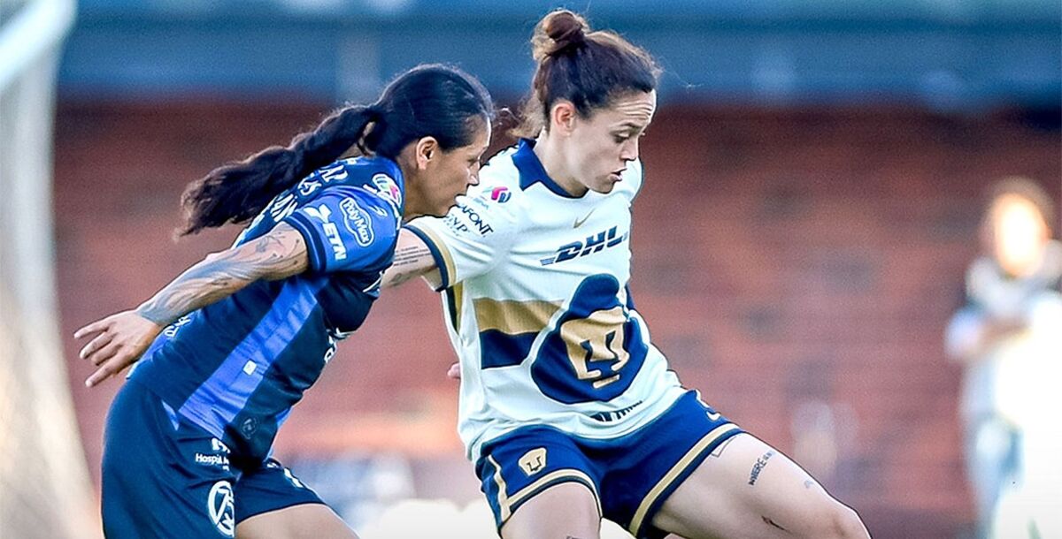 Querétaro, Pumas, Gallos Femenil, Liga MX Femenil, Apertura 2025, Jornada 12, Estadio Olímpico Alameda, crónica, resultado, goles