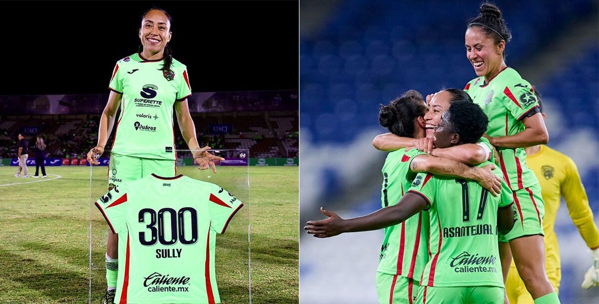 Liliana Mercado, FC Juárez, Tigres Femenil, 300 juegos, Liga MX Femenil, Apertura 2025