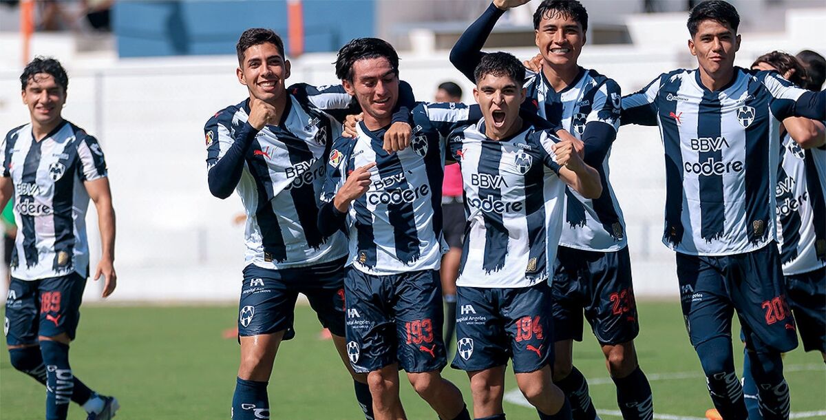 Rayados, América, Monterrey, Águilas, Sub 21, Sub 19, Liga MX, Apertura 2025, Jornada 9, Fuerzas Básicas, crónica, resultado, goles, Esteban Landazabal, Isaác Moreno