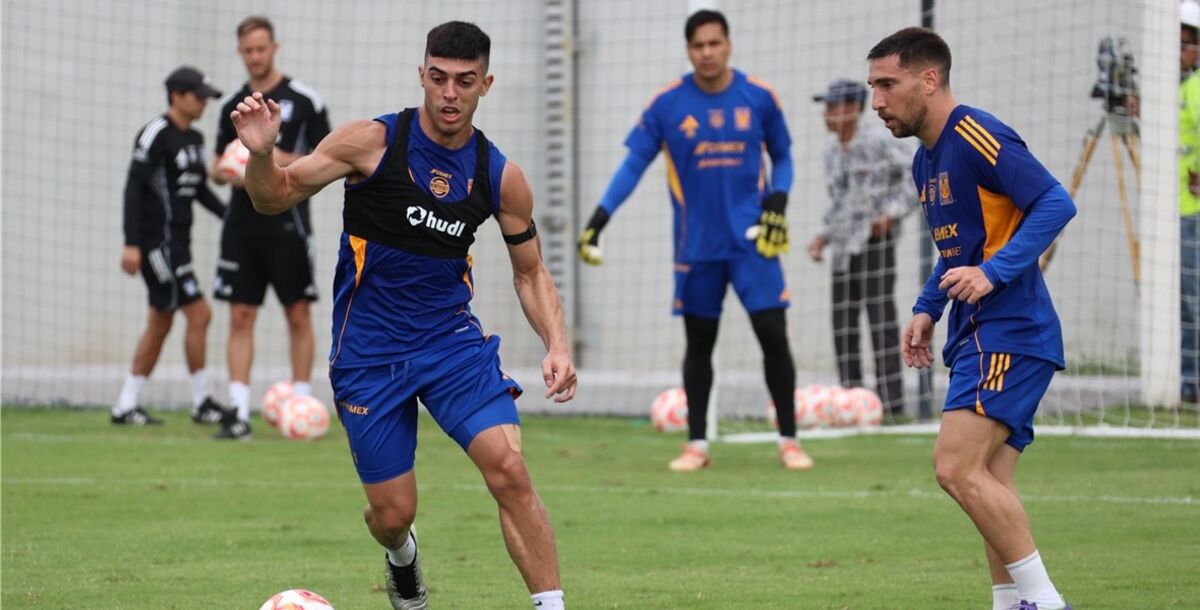 Entrenamiento, Tigres, Centro de Entrenamiento Tigres, CET, Mauricio Culebro, Guido Pizarro, Diego Coca