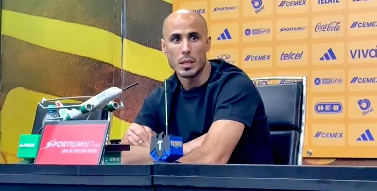 Guido Pizarro, rueda de prensa, conferencia, Jornada 10, Tigres vs. Atlas, Tigres, Atlas, triunfo, Estadio Universitario